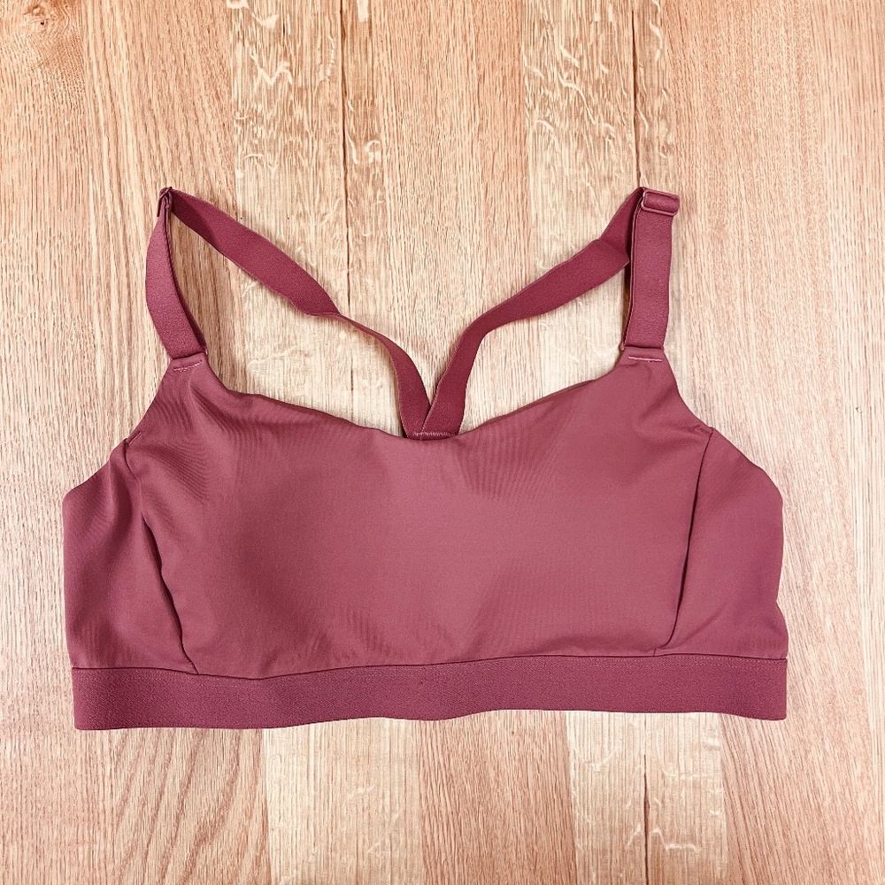 Old Navy Sports Bra, Size Large - Pretty Rust / Rose Color